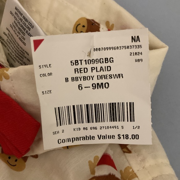 BNWT Christmas moose onesie - Picture 4 of 4